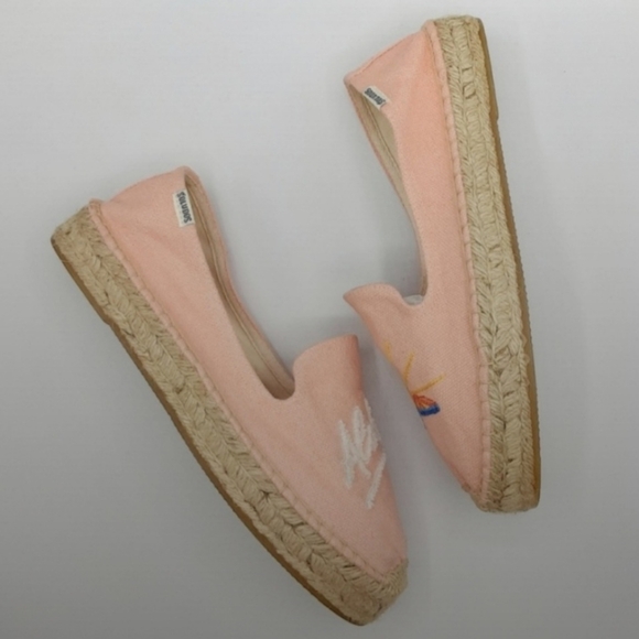 Soludos 'Aloha' Platform Espadrille Slip-Ons - Picture 4 of 7